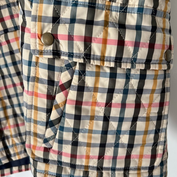 TALBOTS PLAID QUILTED JACKET - Picture 4 of 8